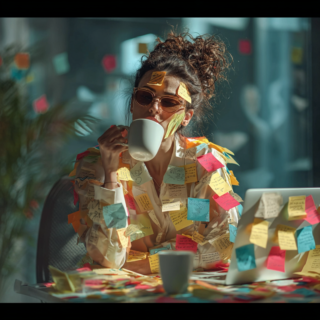 悩みを抱える人